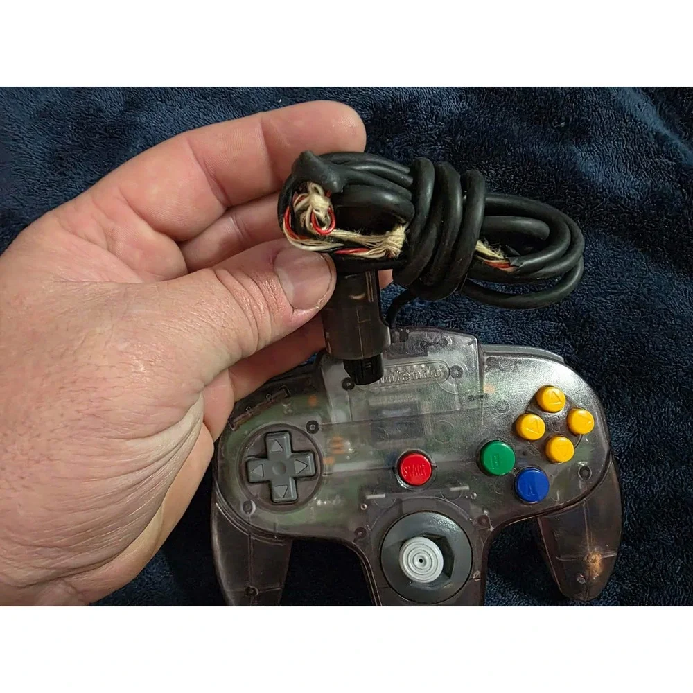 Nintendo 64 N64 Original System Console With Original Controller & Cords READ